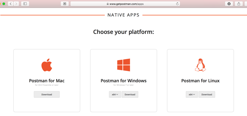 下載Postman的APP